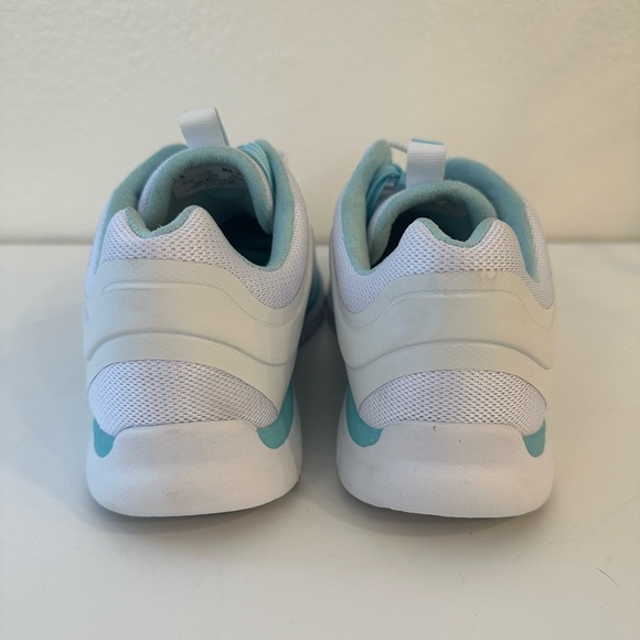Anodyne No. 23 White with Aqua Shoes Sz 10W - Picture 3 of 8